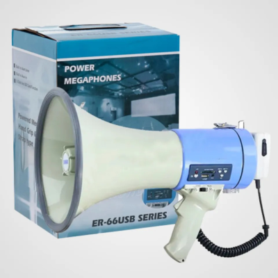 Power Megaphones (Hand Mike) Show ER-66 USB Series With Recording and Built-in Siren